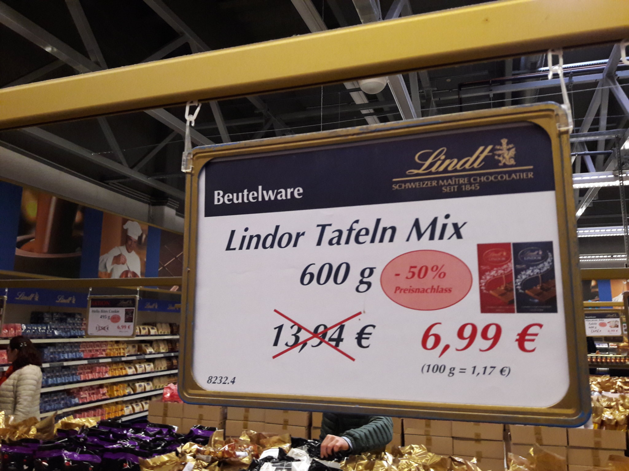 Werksverkauf Lindt & Sprüngli Werk Aachen, Genuss pur Andrea auf reisen