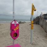 Renesse Eingang zur Strandbar Zuid Zuid West