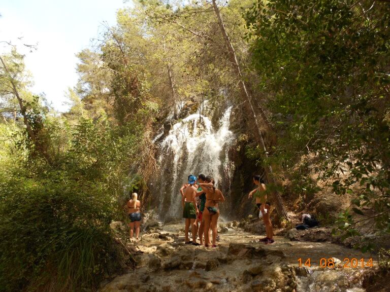 Wasserfall im Rio Chillar