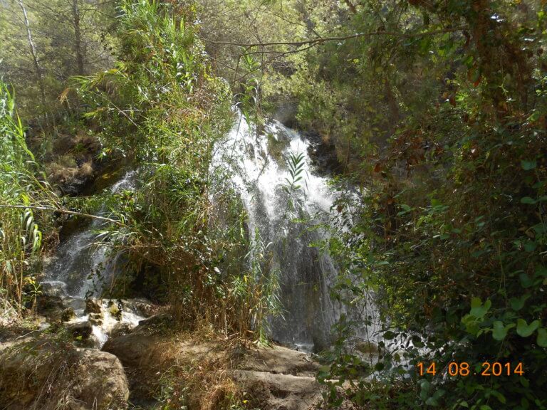 Wasserfall im Rio Chillar